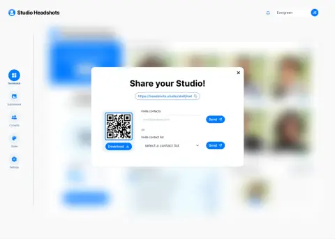 Share your studio