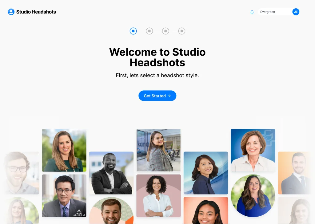 Studio Headshots: welcome